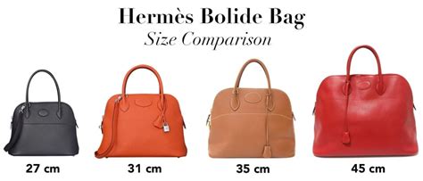 hermes bolide 27 size|hermès size chart.